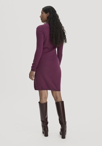 Strickkleid Regular aus Bio-Schurwolle mit Cashmere - 1