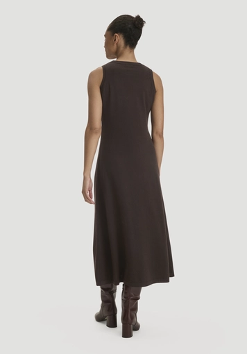 Regular knit dress made from pure organic merino wool - 1