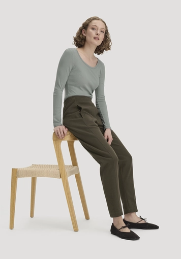 Jersey pants regular made of organic cotton - 3