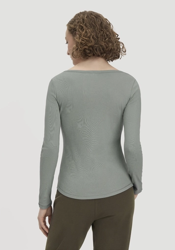 Softrib longsleeve fitted made from organic cotton and TENCEL™ Modal - 2
