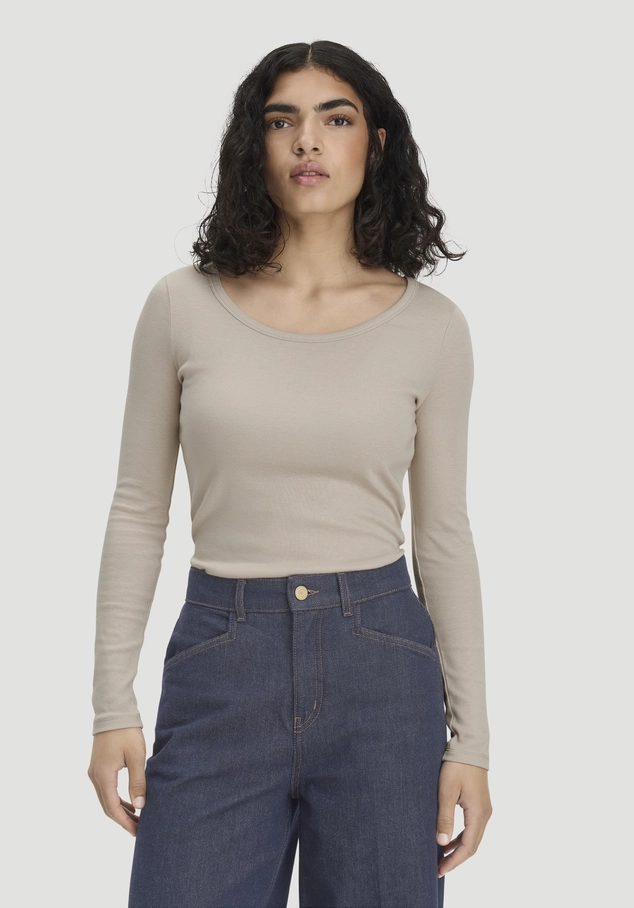 Softrib Longsleeve Fitted aus Bio-Baumwolle und TENCEL™ Modal