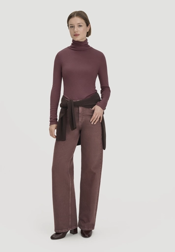 Softrib longsleeve fitted made from organic cotton and TENCEL™ Modal - 1