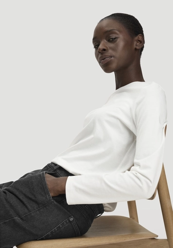 Relaxed longsleeve made from Regenerative Organic Cotton (ROC) - 3