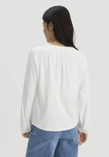 Relaxed jersey blouse made from pure organic cotton - 2