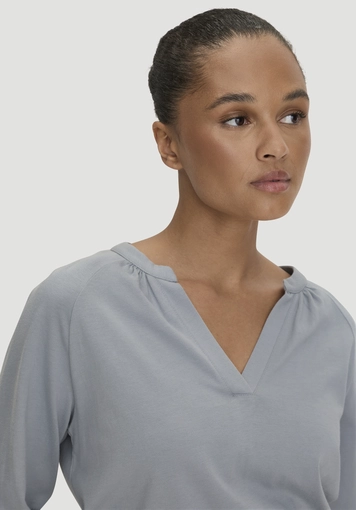 Jersey-Bluse Relaxed aus reiner Bio-Baumwolle - 3