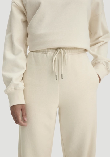 Sweathose Wide Leg Relaxed aus Bio-Baumwolle mit Recycling-Baumwolle - 2