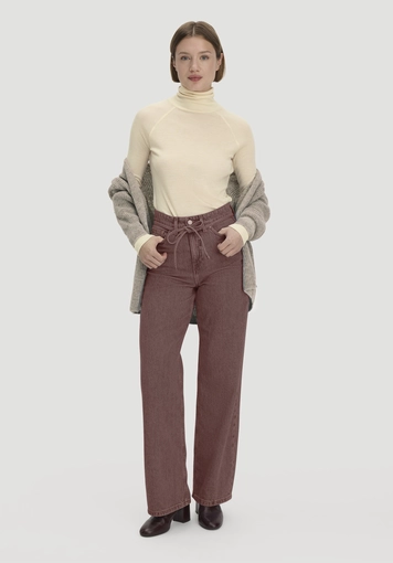 Longsleeve Slim aus Bio-Schurwolle und TENCEL™ Lyocell - 1