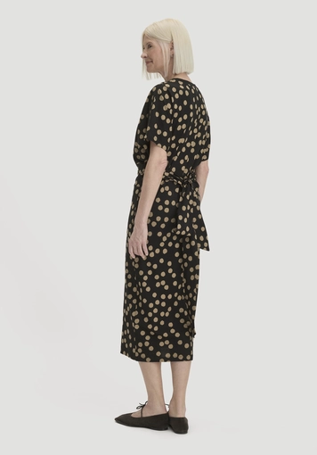 Jersey dress midi oversize made of pure organic cotton - 1