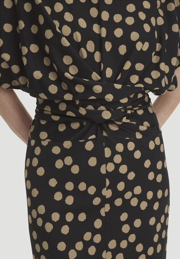 Jersey Kleid Midi Oversize aus reiner Bio-Baumwolle - 2
