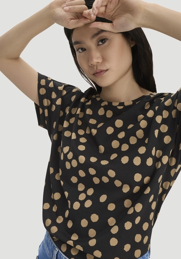 Print T-Shirt Oversize aus reiner Bio-Baumwolle - 3