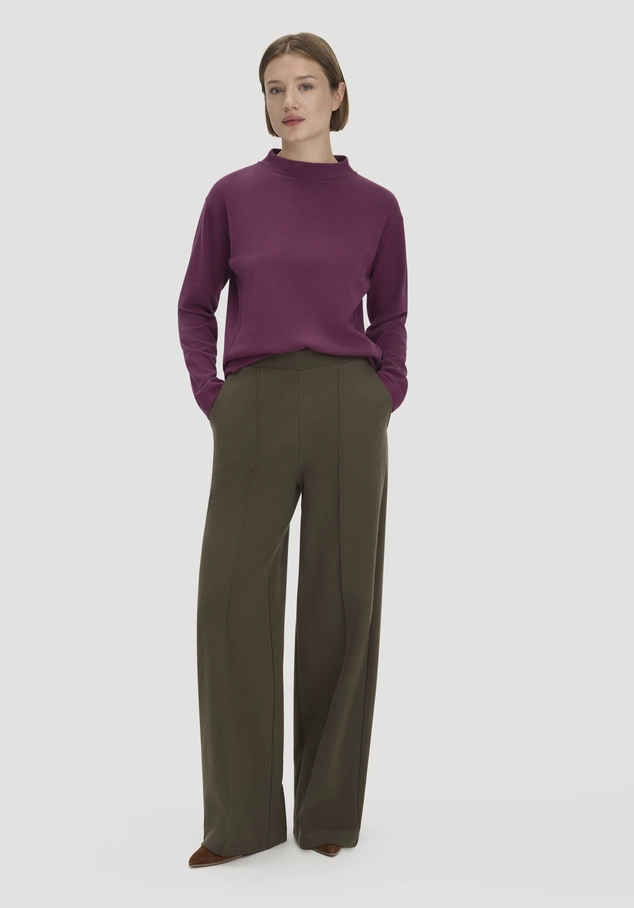 Hose Wide Leg Relaxed aus Bio-Baumwolle