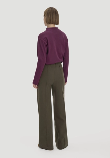Hose Wide Leg Relaxed aus Bio-Baumwolle - 1