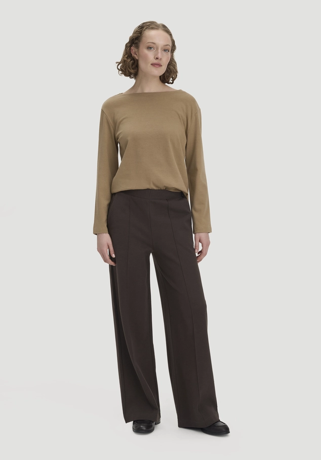 Hose Wide Leg Relaxed aus Bio-Baumwolle