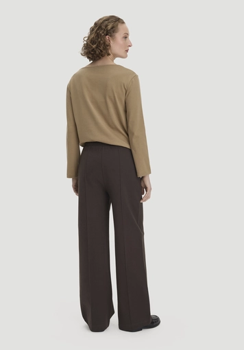 Hose Wide Leg Relaxed aus Bio-Baumwolle - 1