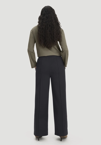 Hose Wide Leg Relaxed aus Bio-Baumwolle - 1
