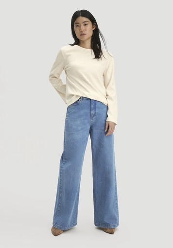 Heavy Jersey Longsleeve Relaxed aus reiner Bio-Baumwolle - 1