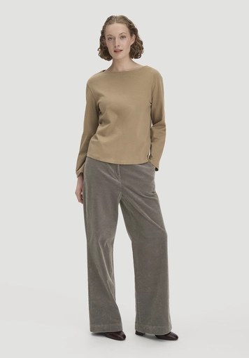 Heavy Jersey Longsleeve Relaxed aus reiner Bio-Baumwolle - 1