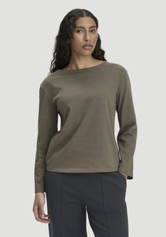 Heavy Jersey Longsleeve Relaxed aus reiner Bio-Baumwolle