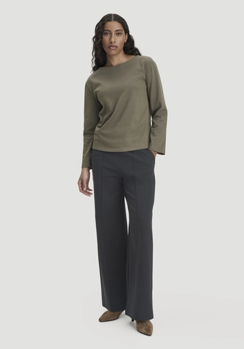 Heavy Jersey Longsleeve Relaxed aus reiner Bio-Baumwolle - 1