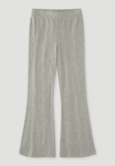 Rib Leggings Flared made of organic cotton