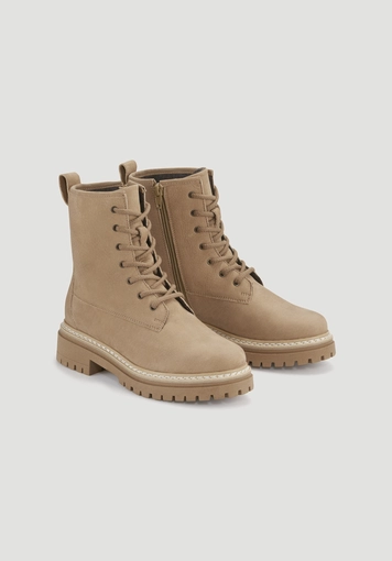 Schnürstiefel aus Rindleder Schnürstiefel aus Rindleder
