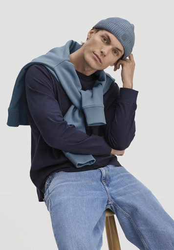 Heavy Jersey Longsleeve Relaxed aus reiner Bio-Baumwolle - 4